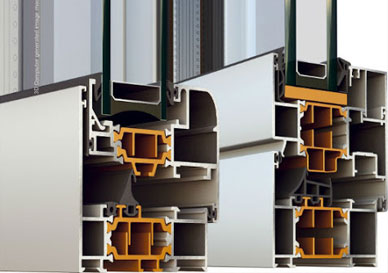 组成断桥的铝窗的价值是几多？