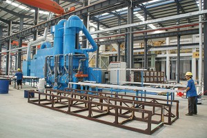 时效热处置炉、喷砂机、抛光机